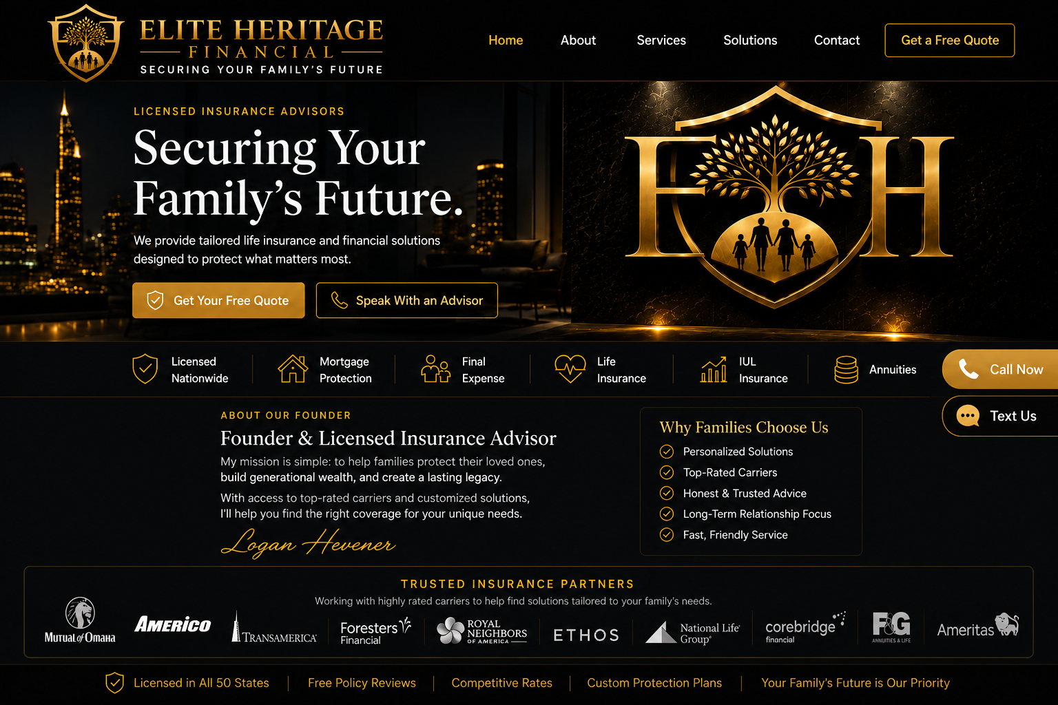 Elite Heritage Financial